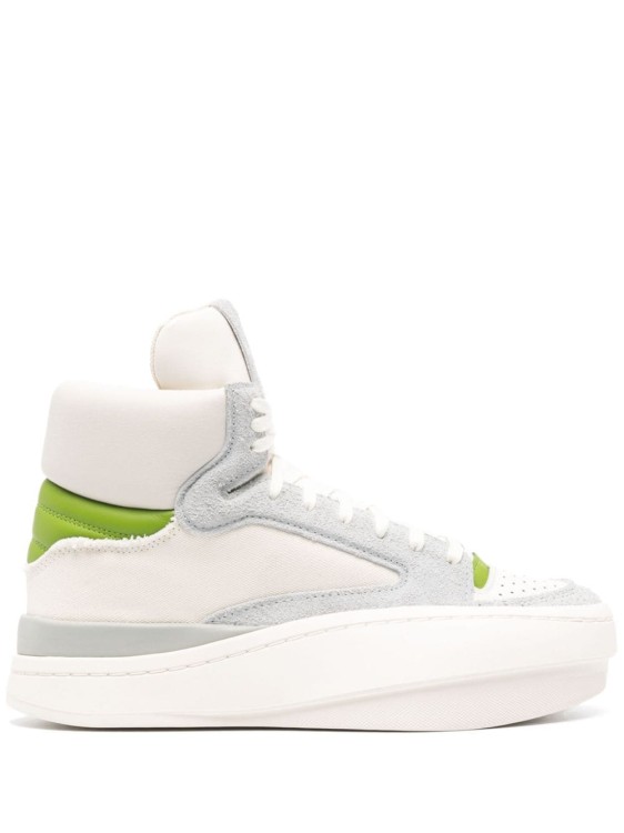 Y-3 Centennial High-top Sneakers In White