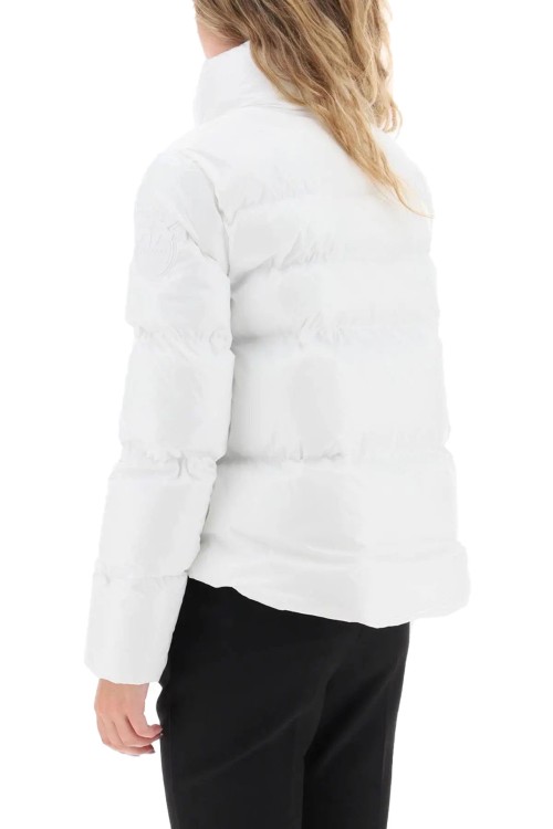 Shop Pinko White Padded Jacket