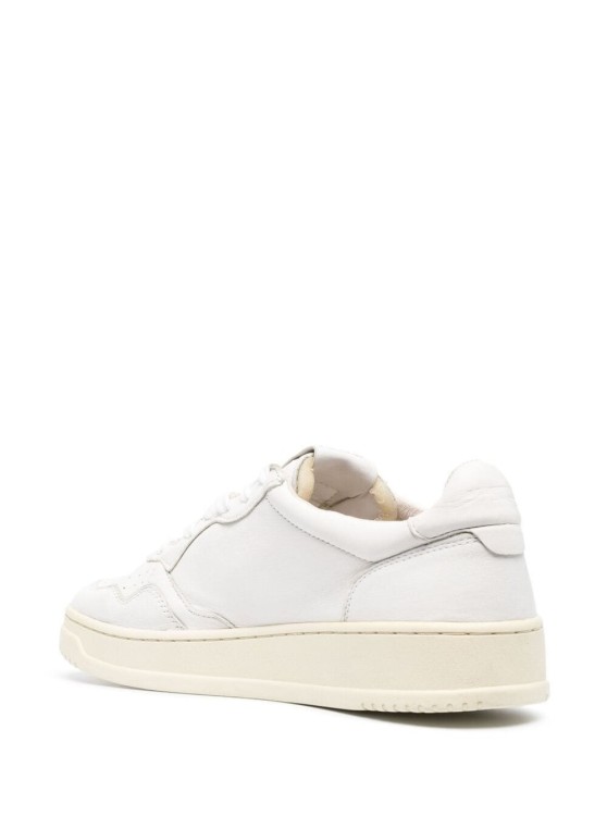 Shop Autry Medalist' White Low Top Sneakers