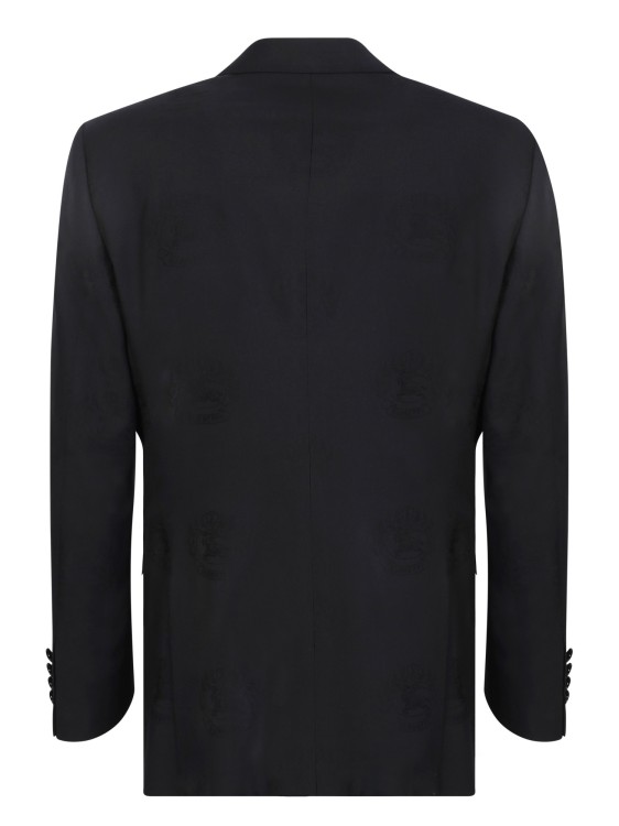 Shop Burberry Tailored Tuxedo Jacket In Neutrals