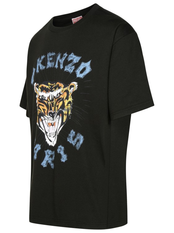 Shop Kenzo Print T-shirt In Black