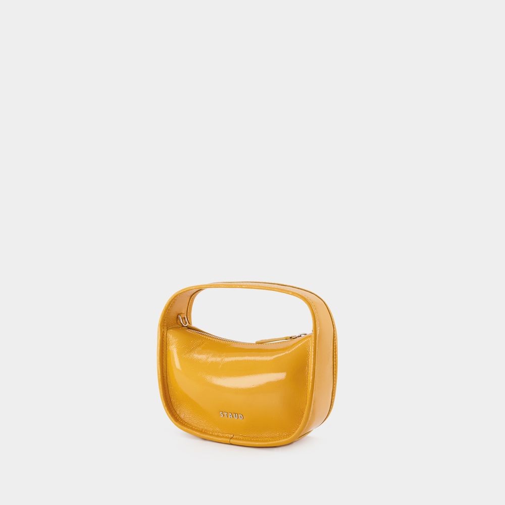 Staud Venice Convertible Bag - - Leather - Orange In Orange