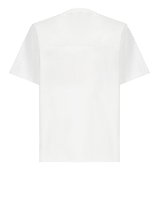 Shop Herno White Cotton Tshirt