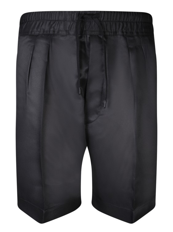 Shop Tom Ford Silk Shorts In Black
