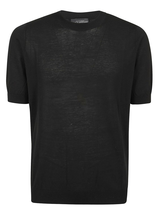 Ballantyne Round Neck T-shirt In Black