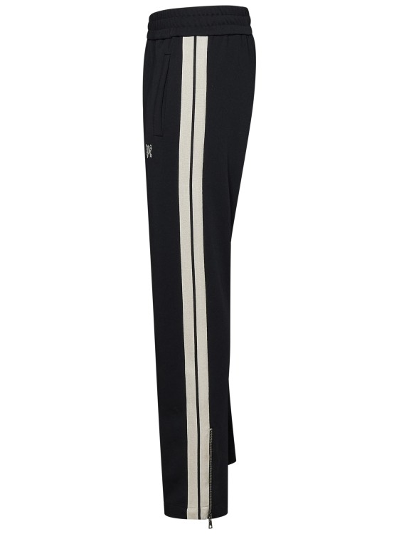 Shop Palm Angels Black Technical Fabric Track Trousers