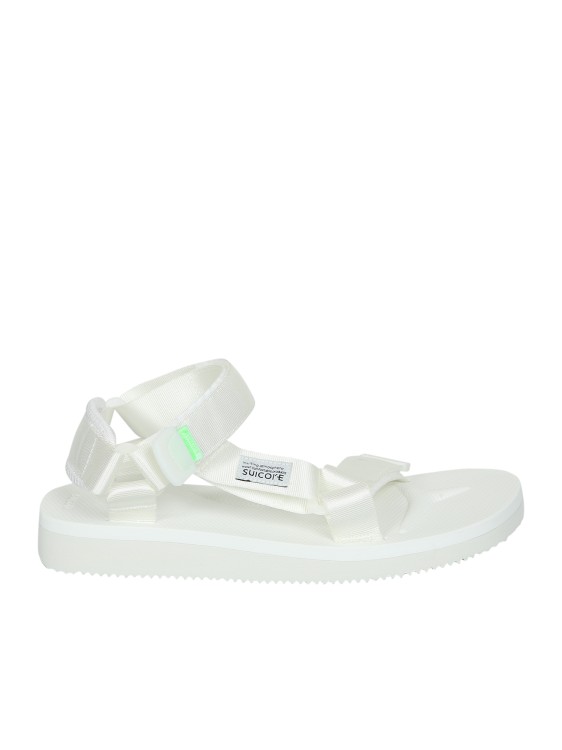 Shop Suicoke Depa-cab Sandals By ; Innovative And Bold Accessory, Ideal For Completing An Alternative Look In White