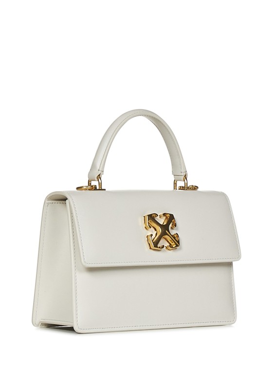 Shop Off-white White Calfskin Handbag