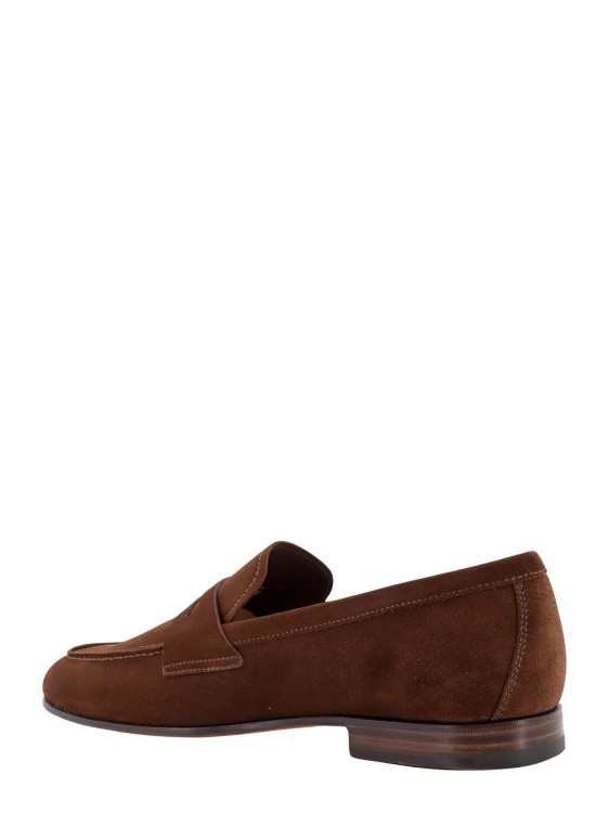 Shop Church's Suede Loafer In Black