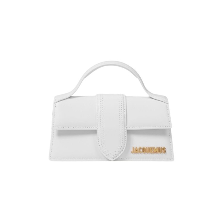 Shop Jacquemus Le Bambino Crossbody - White - Leather