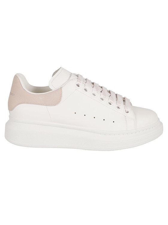 Shop Alexander Mcqueen Low Top Sneakers In White
