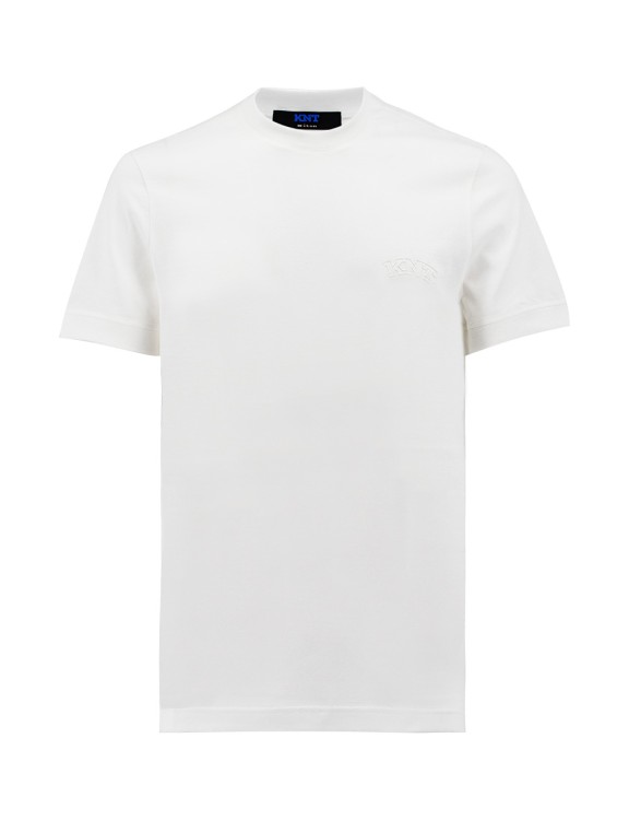 Kiton White Crewneck T-shirt