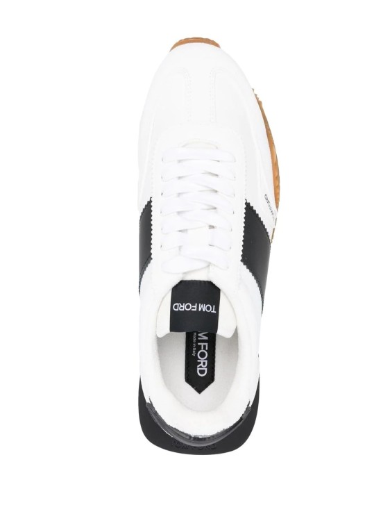 Shop Tom Ford White/black James Sneakers