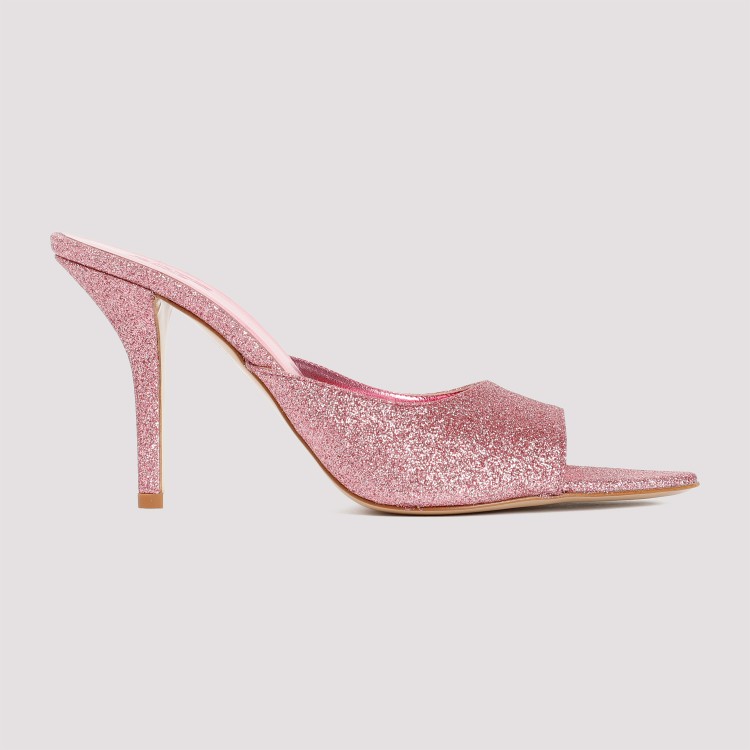 Gia Borghini X Pernille Teisbaek Perni 100mm Mules In Pink