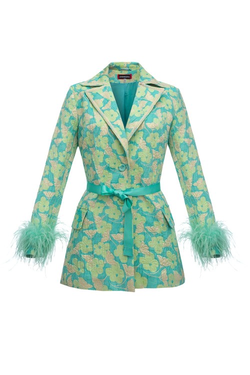 Andreeva Mint Jacqueline Jacket №21 In Green