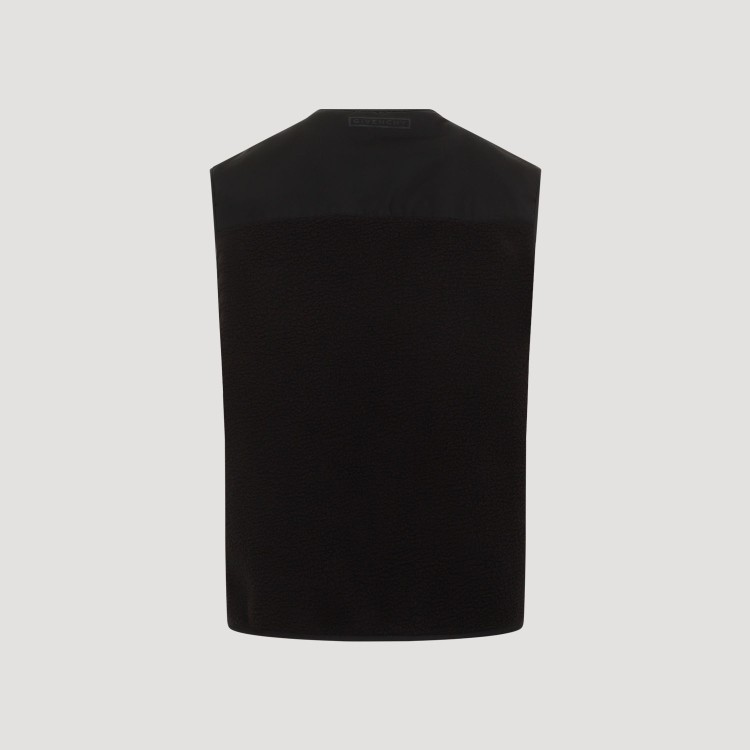 Givenchy Men's Mix Material Vest 4g Pocket In Black