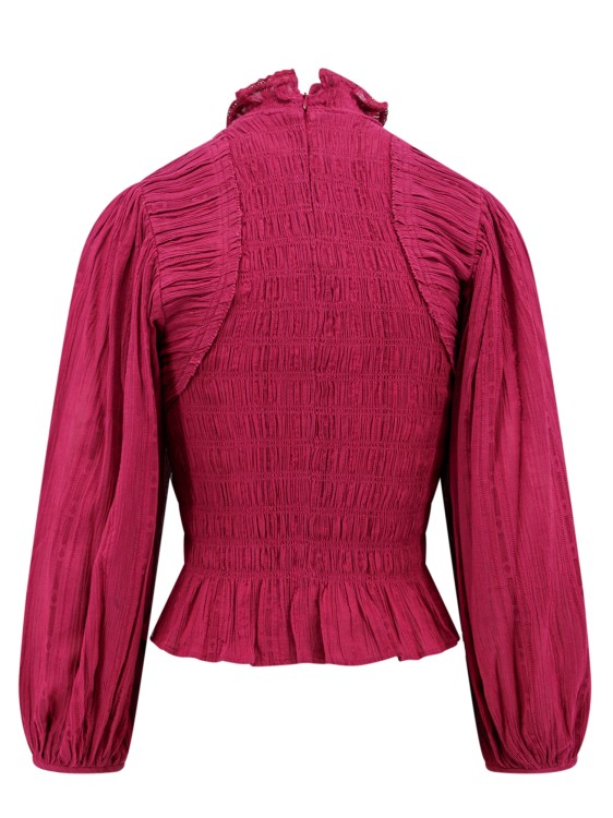 Shop Isabel Marant Cotton And Viscose Shirt In Pink