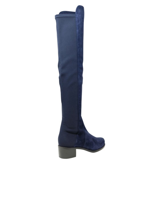 Stuart Weitzman Suede Reserve Boots In Black