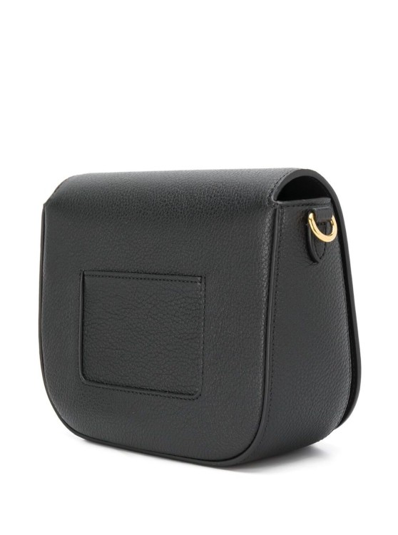Shop Mulberry Small Darley Satchel In Black