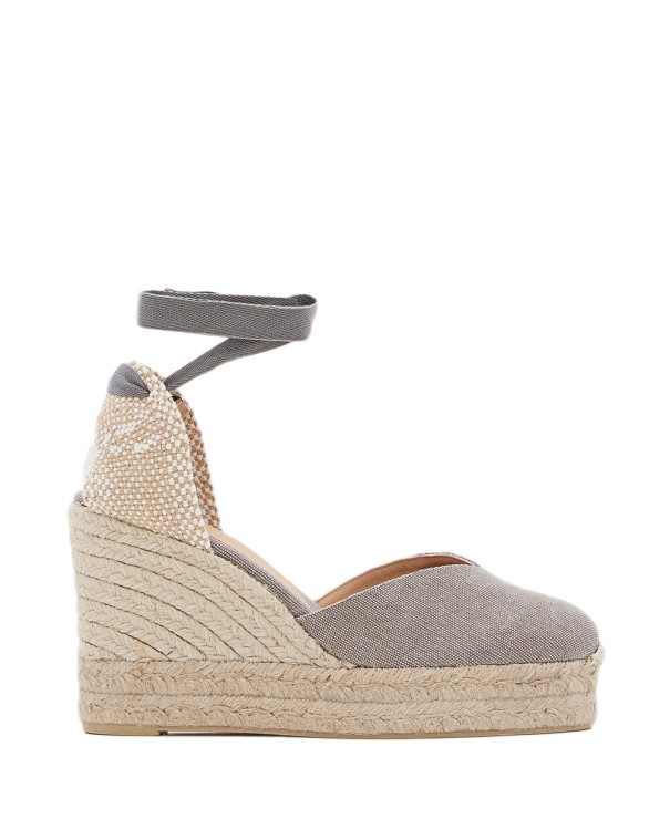 Castaã±er 60mm Carina Wedge In Grey