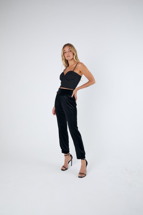 Shop Coolrated Pants New York Black