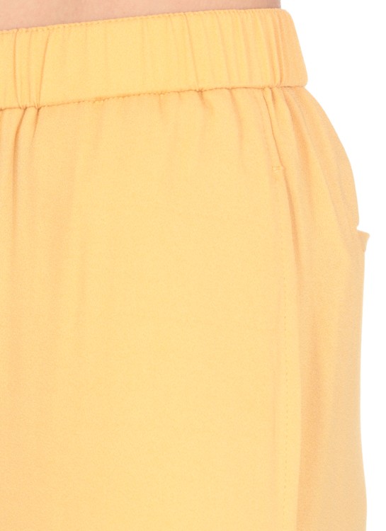 Shop Fabiana Filippi Orange Viscose Trousers