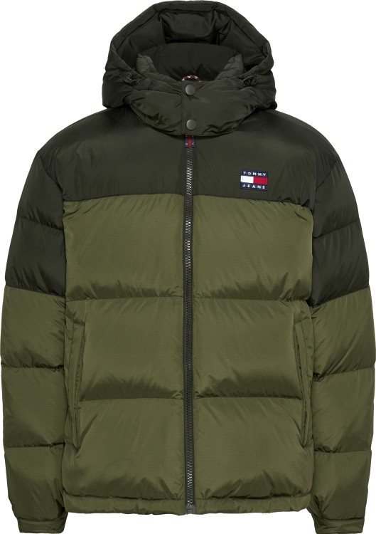 Tommy Jeans Green Padded Jacket