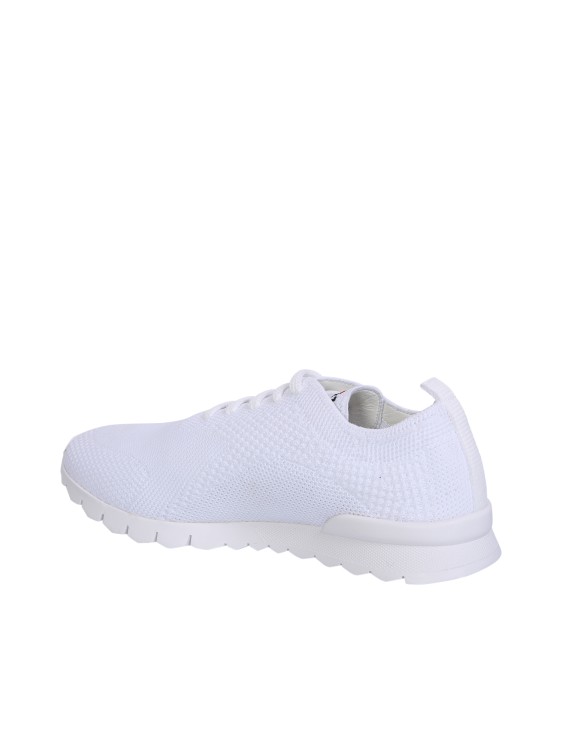 Shop Kiton Low-top Lace-up Sneakers In White