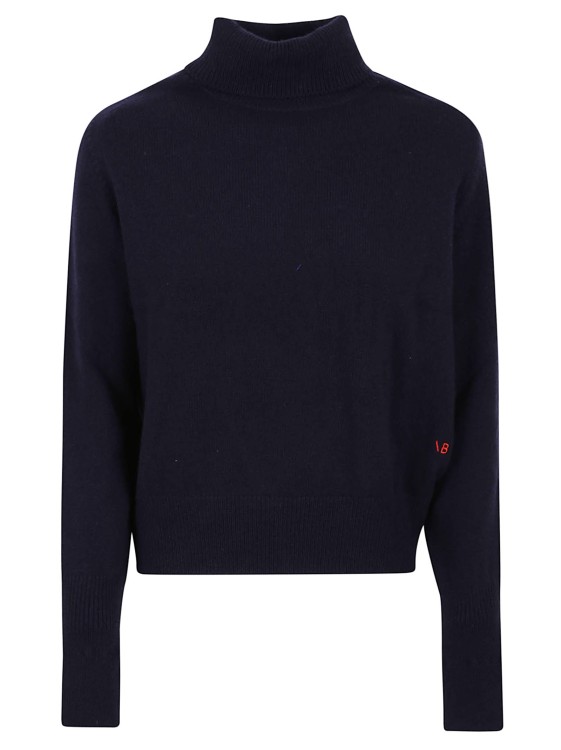 Shop Victoria Beckham Lambswool Sweater In Black