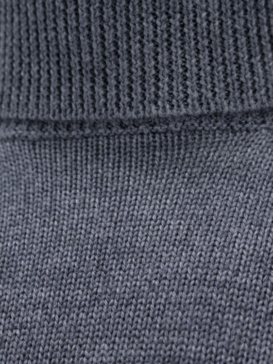 Shop Roberto Collina Grey Wool Sweater