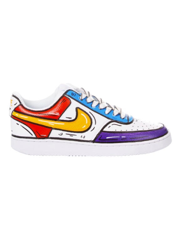 Nike Air Force Multicolour In White