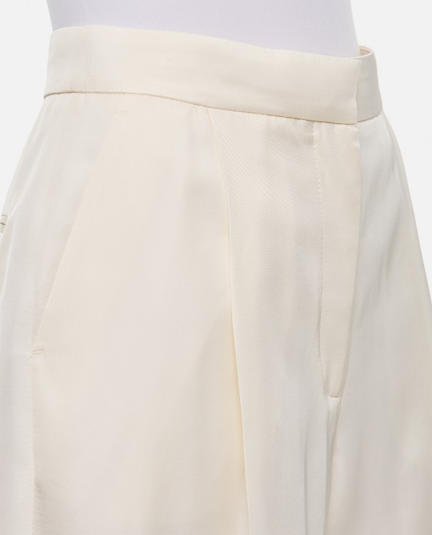 Shop Alexander Mcqueen Short Pants In White
