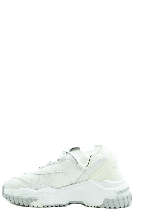 Shop Philipp Plein White Lace-up Sneakers