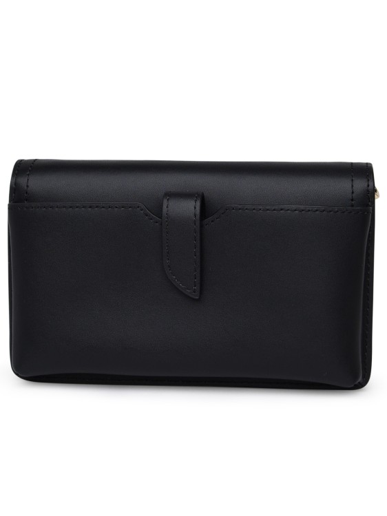 Shop Michael Michael Kors Black Leather Extra-small Heather Bag