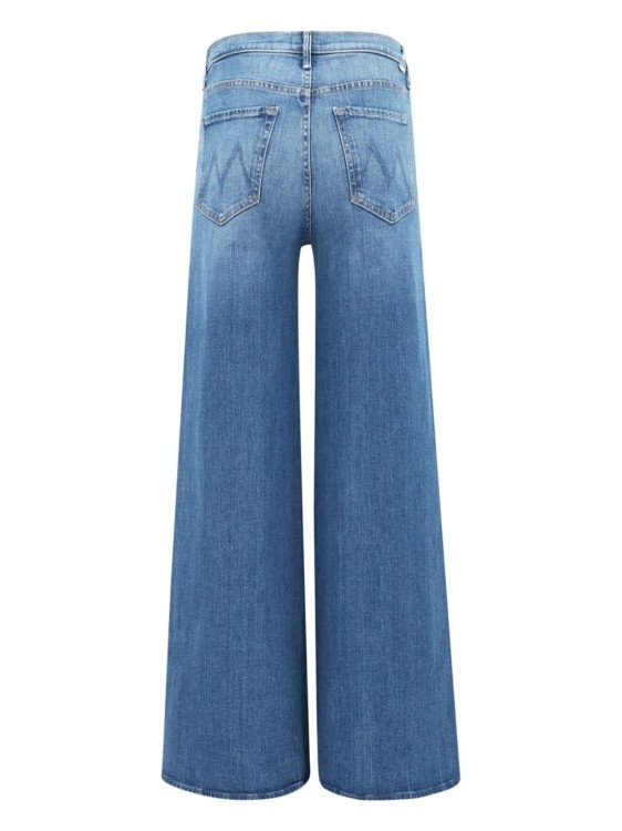 Shop Mother Palazzo Jeans In Blue