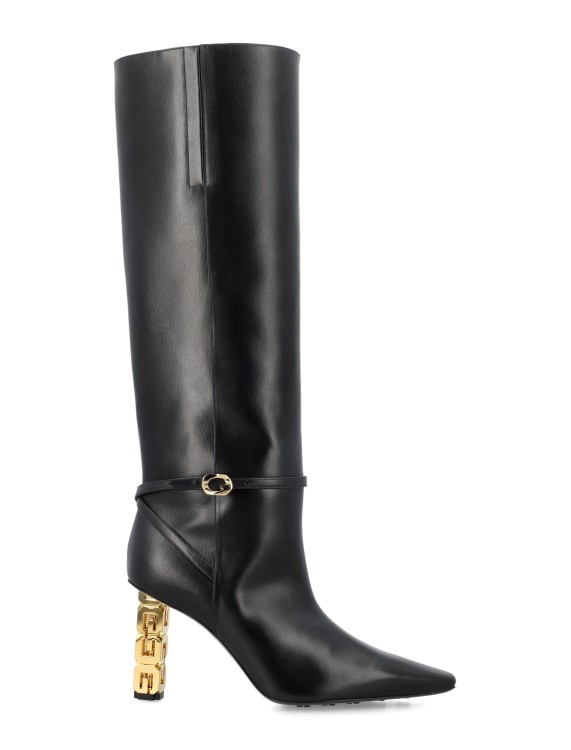 Shop Givenchy G Cube High Boot In Black