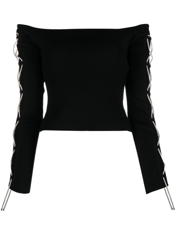 Giuseppe Di Morabito Off-the-shoulder Top In Black