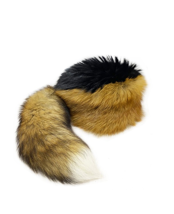 Moschino Couture Fox Fur Hat In Brown