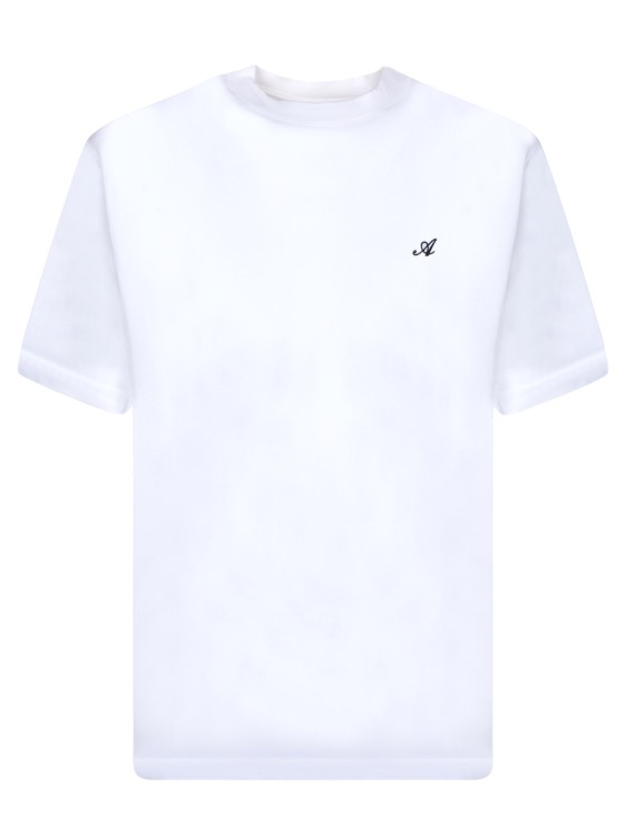 Shop Axel Arigato Cotton T-shirt In White