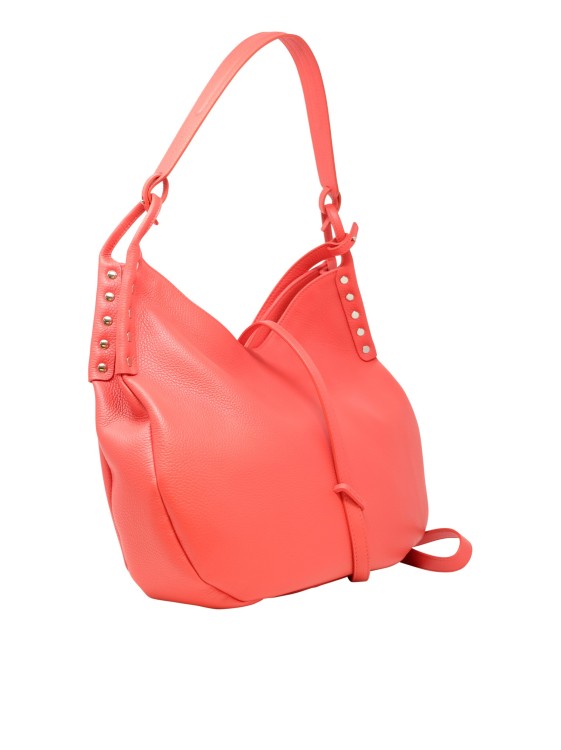 Shop Zanellato Ima Daily Day M Red Leather Handbag
