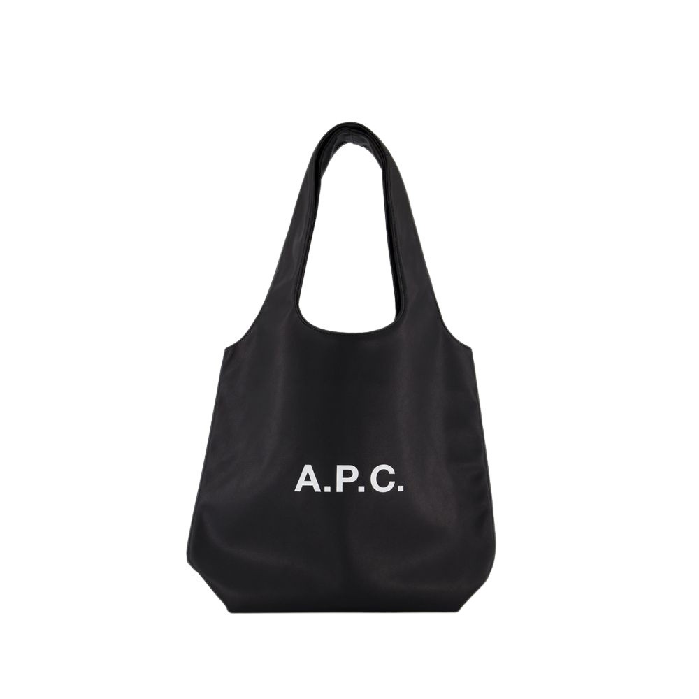 Apc A.p.c. Ninon Shopper Bag In Black