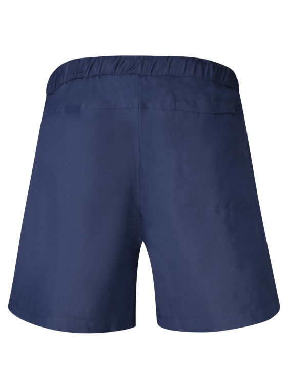 Shop Brioni Nylon Swimsuit In Blue