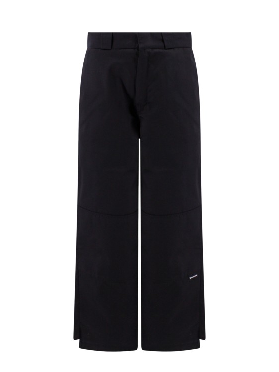 Shop Palm Angels Jersey Trouser With Internal Reversed Waistband In Black