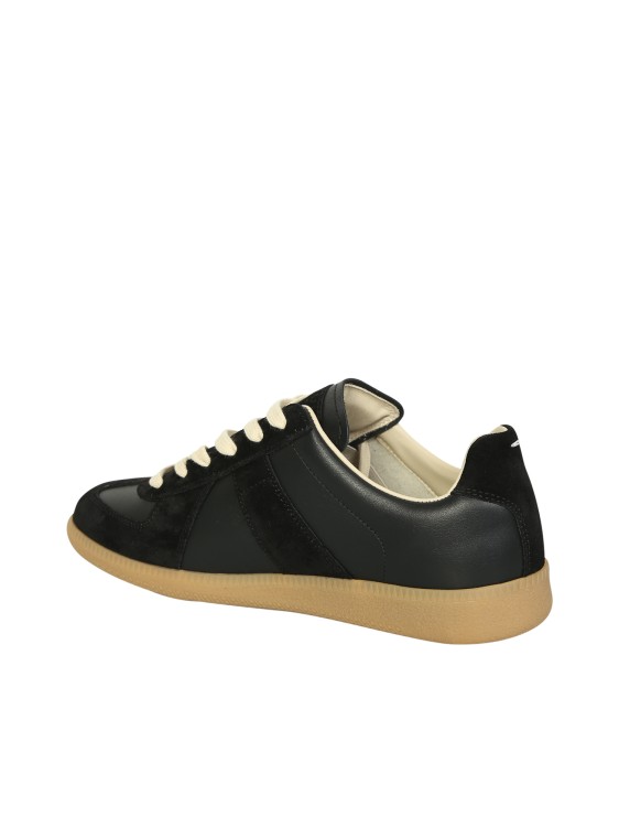 Shop Maison Margiela Replica Low Sneakers By ; With A Unique Design And A Comfortable Fit, This Shoe Is Id In Black