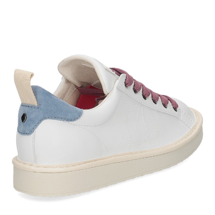 Shop Pànchic White Eco-leather Sneakers