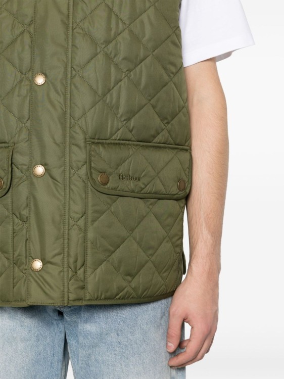Shop Barbour New Lowerdale Vest In Green