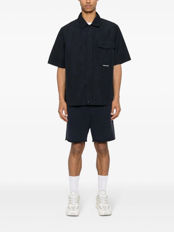 Shop Stone Island Short-sleeve Shirt In Black
