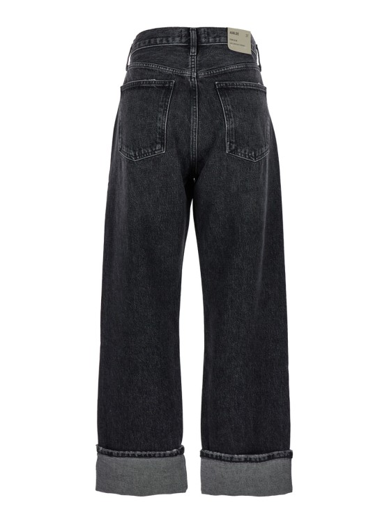 Shop Agolde Fran Jeans In Grey