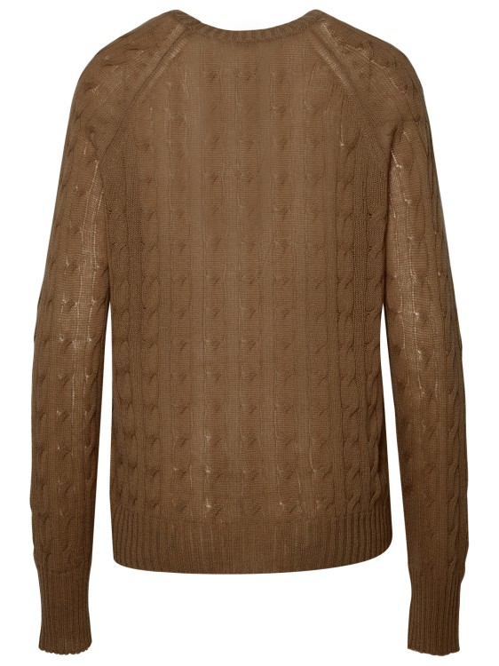 Shop Etro Brown Cashmere Sweater