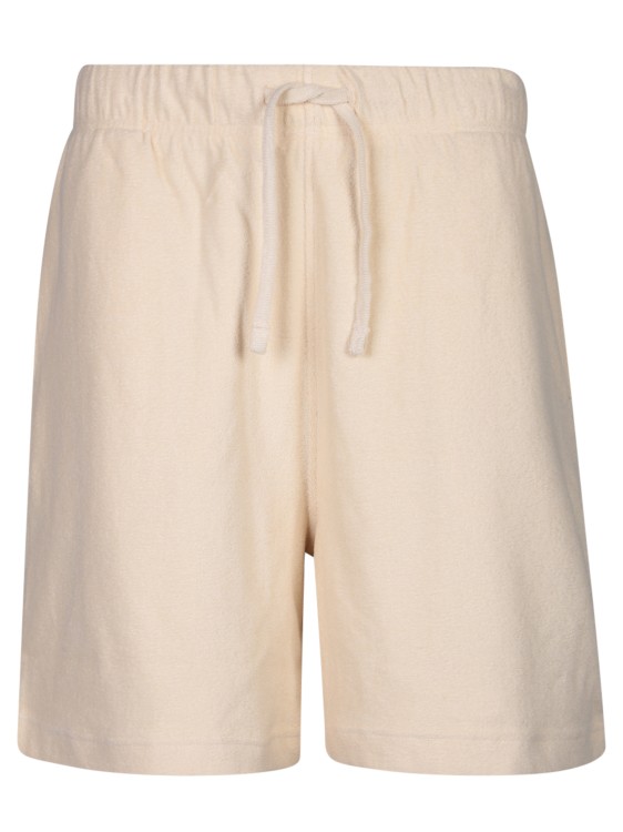 Shop Burberry Cotton Shorts In Neutrals